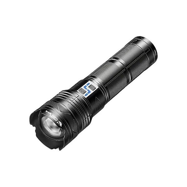 Lanterna LED Smiling Shark SD-5999 - Preto