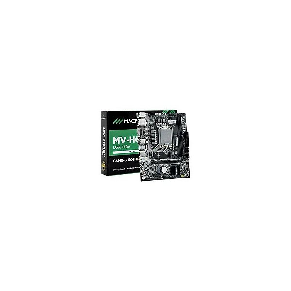Placa Mãe Macrovip MV-H610V2 Soquete LGA 1700 / VGA / DDR5