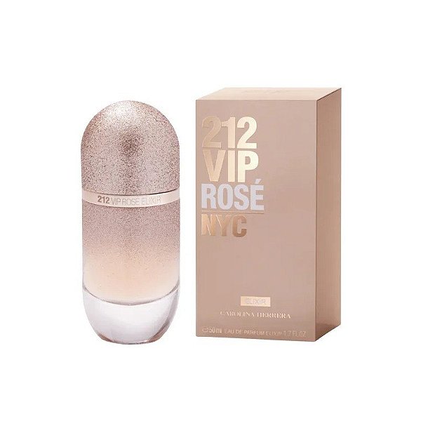 Perfume Carolina Herrera 212 Vip Rosé Elixir Edp Feminino - 50ML