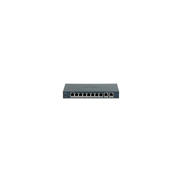 Hub Switch Hikvision DS-3E1510P-Ei/M 8 Portas / Poe - 10/100/1000Mbps