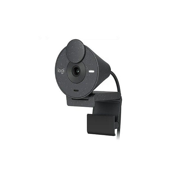 Webcam Logitech Brio 300 Full HD 960-001413 Grafite