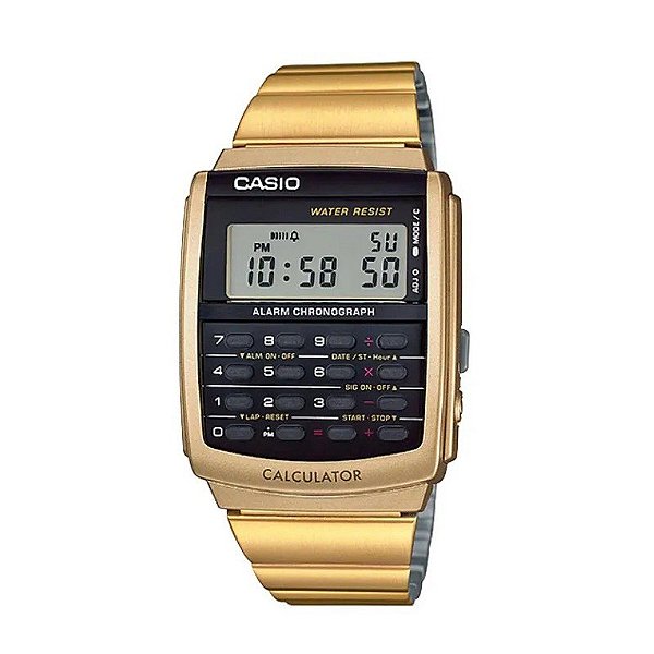 Relógio Masculino Casio Data Bank Digital CA-506G-9ADF (sem estojo)