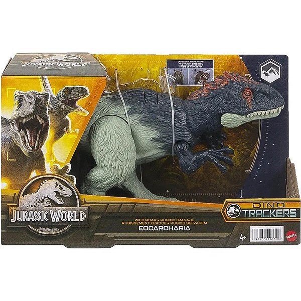 Dinossauro Jurassic World Mattel W.HLP14/HLP17 Eocarcharia