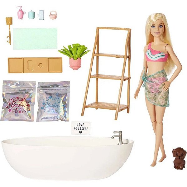 Boneca Mattel Barbie HKT92 Banho de Confete