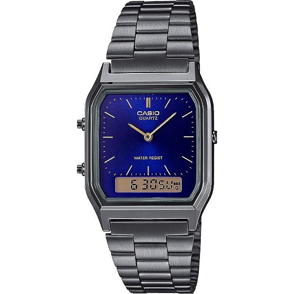 Relógio Casio AQ-230GG-2ADF Feminino - Analógico/Digital