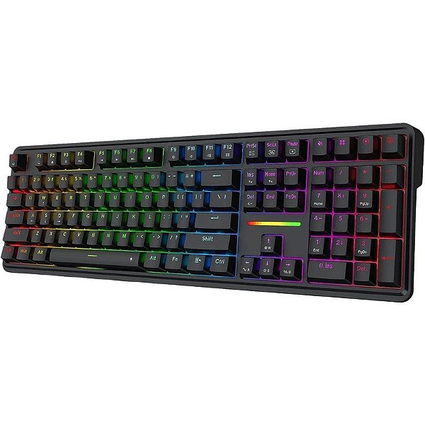 Teclado com Fio Gamer Redragon Antonium K745-RGB Preto