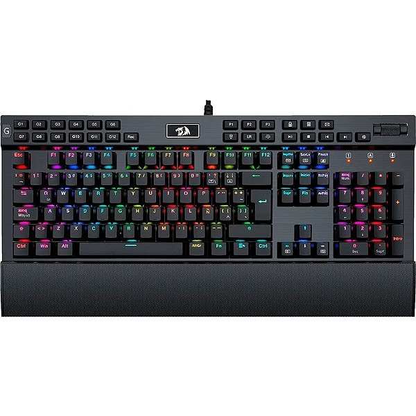 Teclado Gamer Redragon Yama K550-1 - Preto (Espanhol com Cabo)