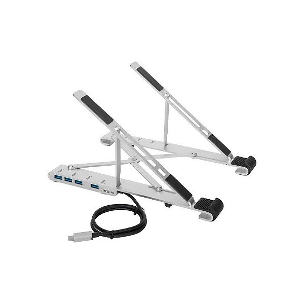 Suporte para Notebook Targus AWU100205GL-92 com Portas - Prata