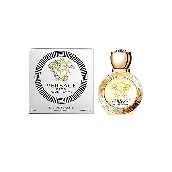 Perfume Feminino Versace Eros Pour Femme Eau de Parfum 100ml