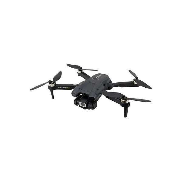 Drone MD CZ13 Pro com Controle, Wi-Fi, Preto
