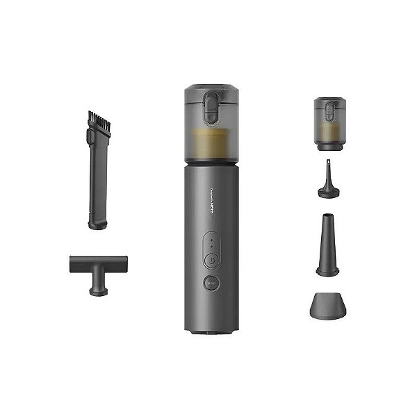Aspirador e Soprador de Ar Portátil Hoto HOE0020GL Sem Fio - Preto