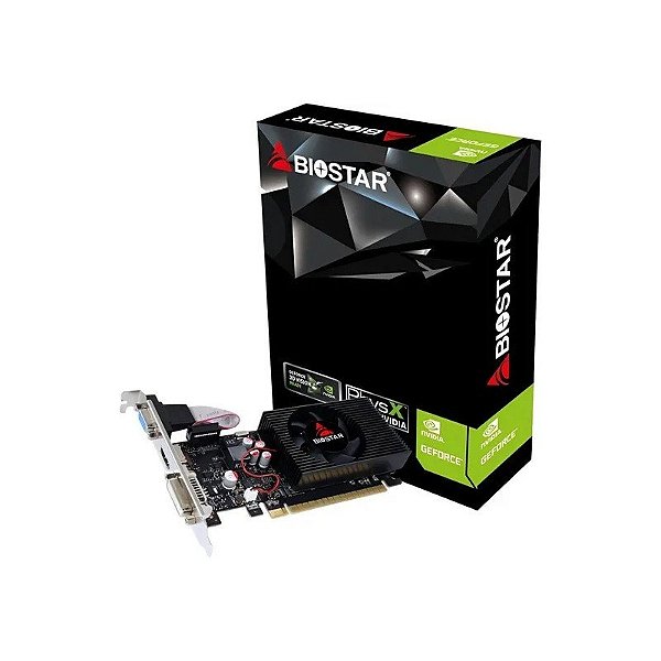 Placa de Vídeo Biostar Geforce GT730 4GB GDDR3 VN7313TH41