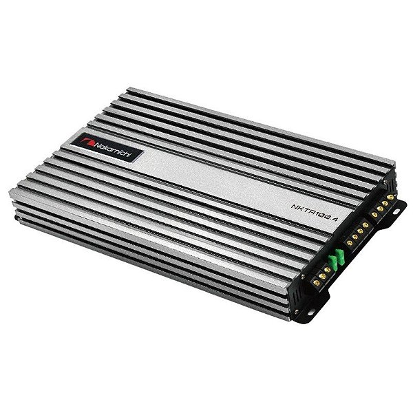 Amplificador Nakamichi NKTA100.4 Classe-A/B 2500 Watts 4 Canais