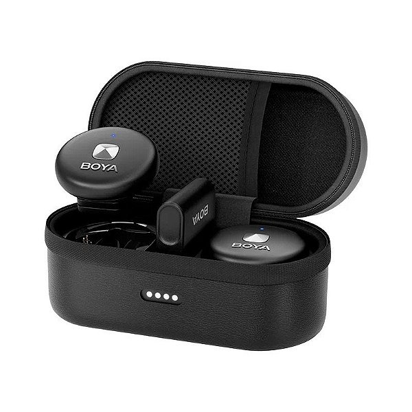 Microfone sem fio Boya Omic-U USB-C - Preto