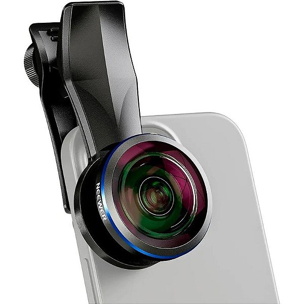 Lente Olho de Peixe para Celular Neewer 8mm com Rosca de 17mm - LS-29 Pro