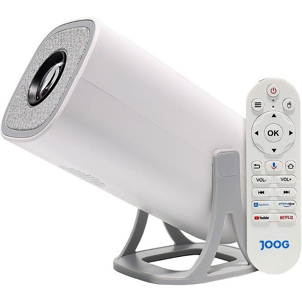 Projetor Smart Joog SCP-03 4K USB HDMI WiFi Bluetooth Android (caixa feia)