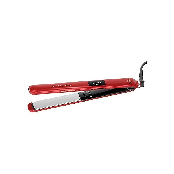 Prancha Ga.Ma CP14 Titanium 4D 928/3684 - Vermelha