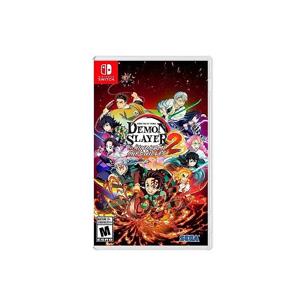 Jogo Demon Slayer Kimetsu No Yaiba The Hinokami Chronicles 2 para Nintendo Switch