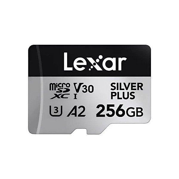 Analise o nome do produto: "Memória Micro SD Lexar Profissional Silver Plus 100/70 MB/s Uhs-I C10 256 GB (LMSSIPL256G-Bnang)"