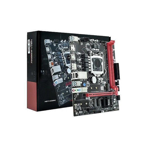 Placa Mãe Keepdata H511-KDGNV DDR4 Socket LGA 1200 Chipset Intel H470 Micro ATX