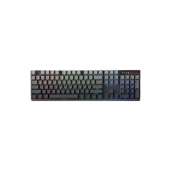 Teclado Gamer Redragon Dharma Pro K556SP-RGB-Pro RGB USB-C - Preto