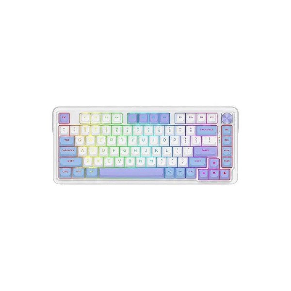 Teclado Gamer Redragon Ucal Max K673WBP RGB - Branco