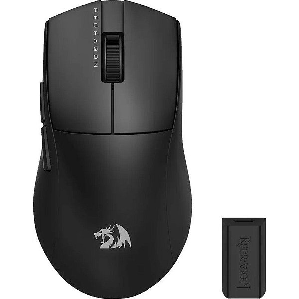 Mouse Gamer Redragon M916-PRO-4K K1NG 4K Pro Preto (3 modos)