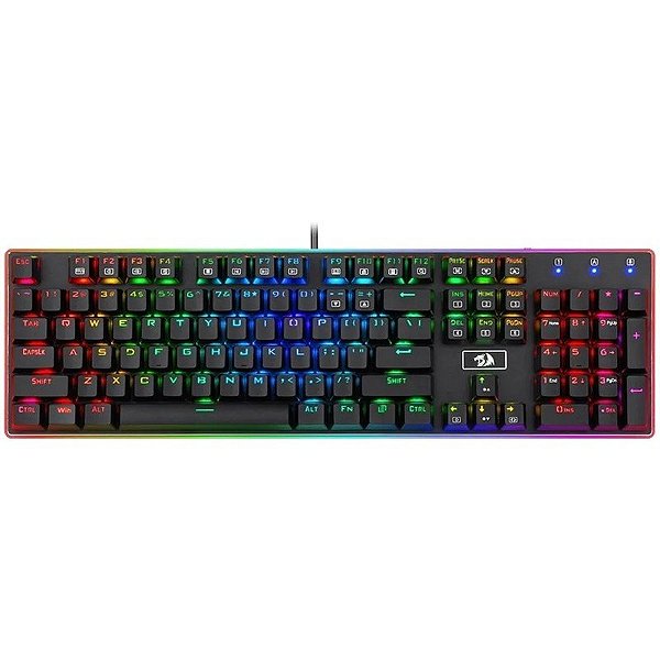 Teclado Alámbrico Gaming Redragon Devarajas K556RGB Negro (Inglés)