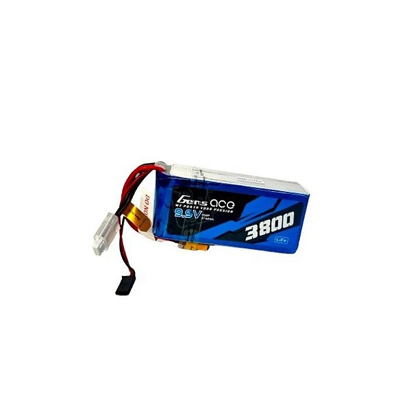 Bateria Gens Ace 9.9V 3800MAH 20C Life Futaba/XT60 B-20C-3800-9.9V-3S2P
