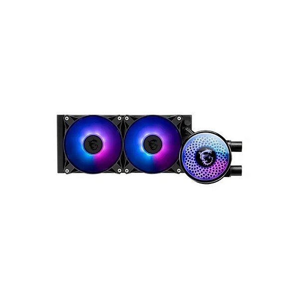 Cooler de Água MSI Mag Coreliquid A12 240 Argb Preto 306-7ZWBM11-813 2 Ventoinhas