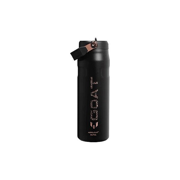 Garrafa Térmica Messi Aerolight Iceflow 710 ML - Preto
