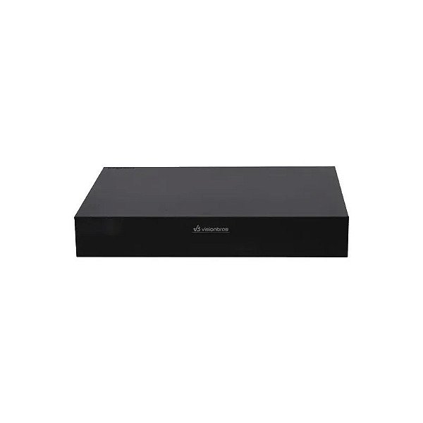Gravador de Vídeo Digital Visionbras VB-XVR16A - 16 Canais - H.265 - USB/VGA/HDM I/RJ45 - Preto