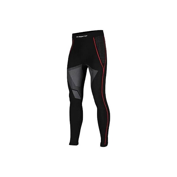 Calça Térmica para Motociclista Seventy Degrees SD-CT3 Unissex - Tamanho XXL - Preto