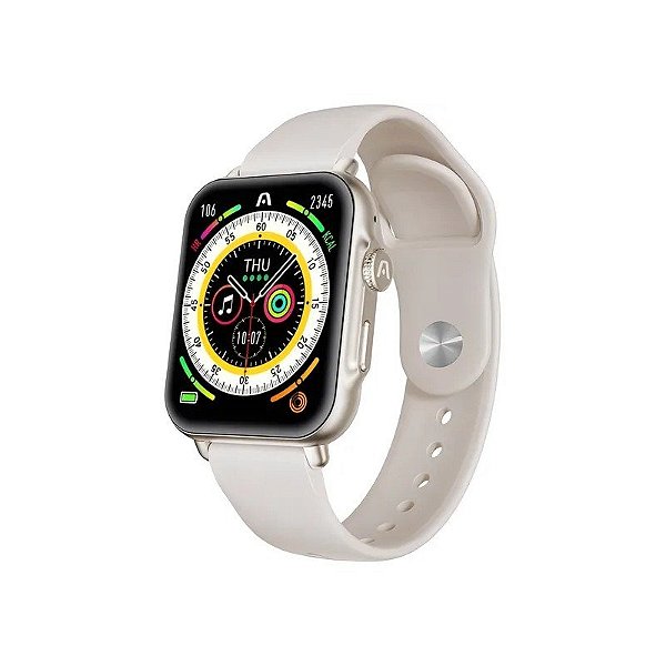 Relógio Smartwatch Argom Skeiwarch ARG-WT-6055BG S55 Bege