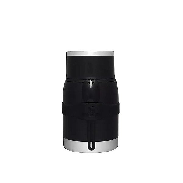 Stanley The Adventure Pote Térmico Garfo/Colher para Comida Nude 710ML - Preto