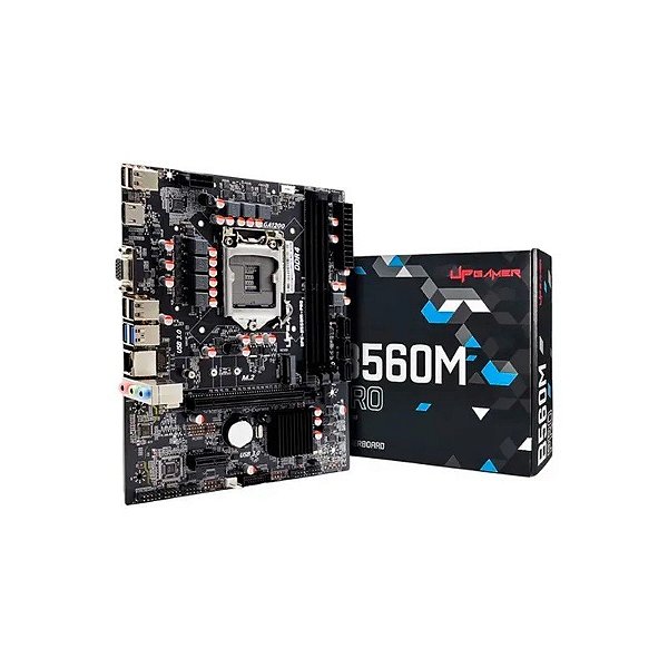 Placa-mãe Up Gamer B560M Pro, Intel LGA 1200, M-ATX, DDR4, M.2 Nvme, UPG-B560M-Pro