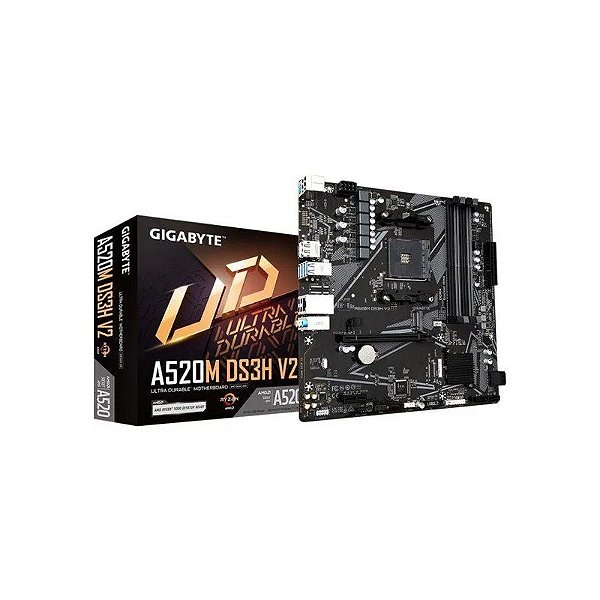 Placa Mae Gigabyte A520M DS3H V2