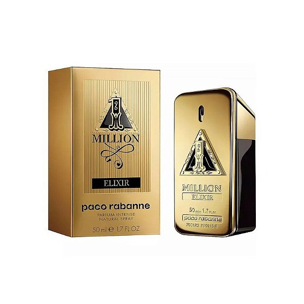 Perfume Paco Rabanne 1 Million Elixir Parfum Intense Masculino 50ML