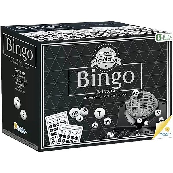 Jogo de Bingo Balotera - Rodada Jogos de Tradição 35002