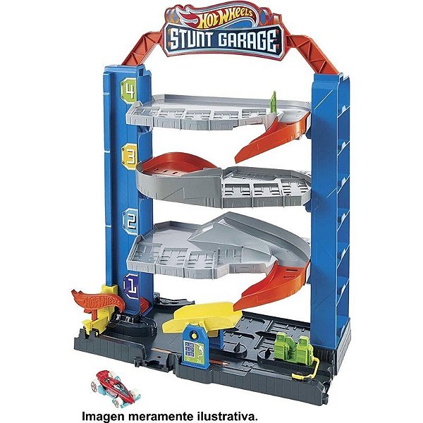 Garagem de manobras MATTEL HOTWHEELS GNL70 CITY