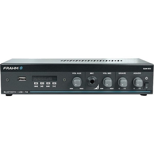 Receptor Frahm Slim 800 G5 APP USB/FM/BT Bivolt
