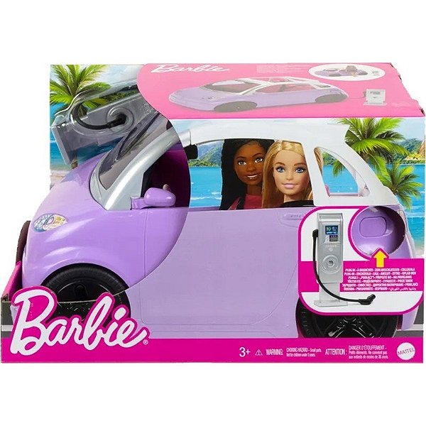 Carro Lilás Barbie Mattel - HJV36