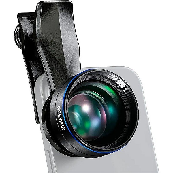 Lente Teleobjetiva para Celular Neewer HD 60mm com Rosca de 17mm - LS-41 Pro
