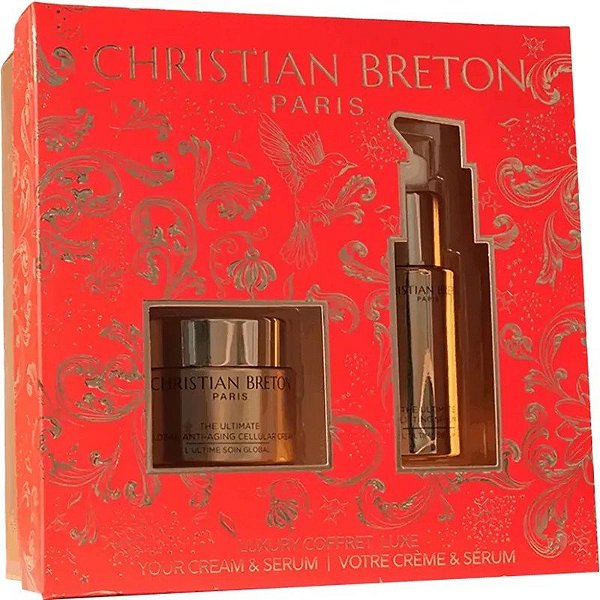 Cofre Luxuoso dos Kits Christian Breton Cream & Sérum O Último