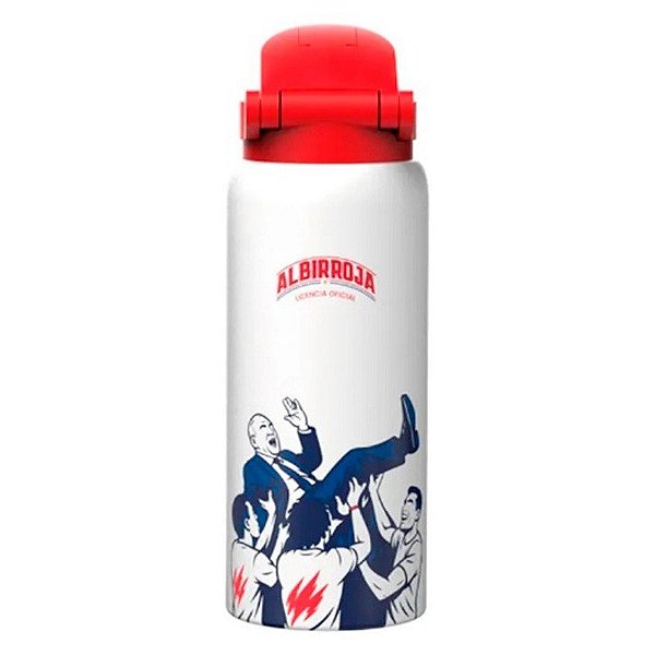 Garrafa Térmica Hidratante Albirroja Legends Edition 2 em 1 – 915mL