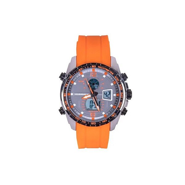 Relógio Masculino Analógico-Digital Hummer WH2-224297 Borracha