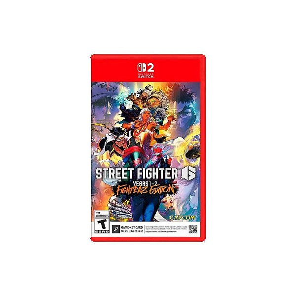Jogo Street Fighter 6 Years 1-2 Fighters Edition para Nintendo Switch 2