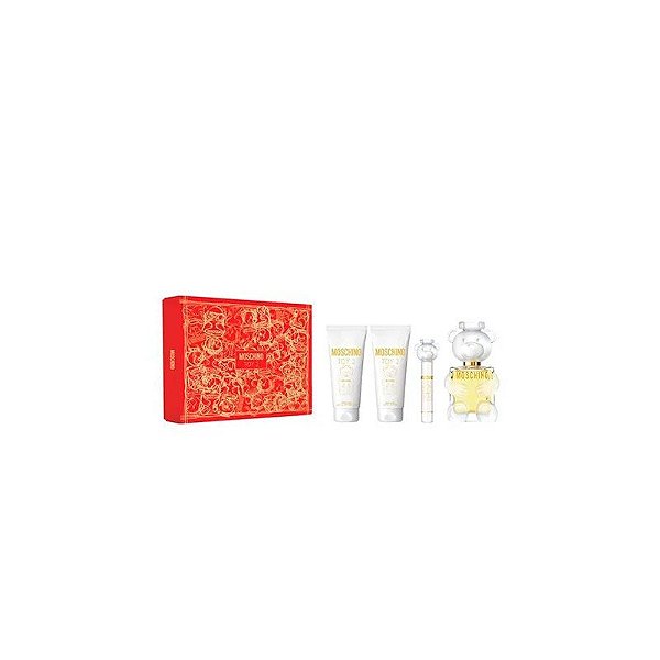 Kit Moschino Toy 2 Edp F 100ML 4 Peças