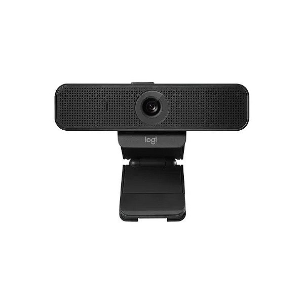 Webcam Logitech C925E Full HD 30 FPS Microfone Integrado 960-001075 - Preto