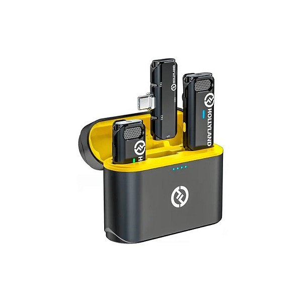 Microfone Hollyland Lark C1 Duo - Android Type-C